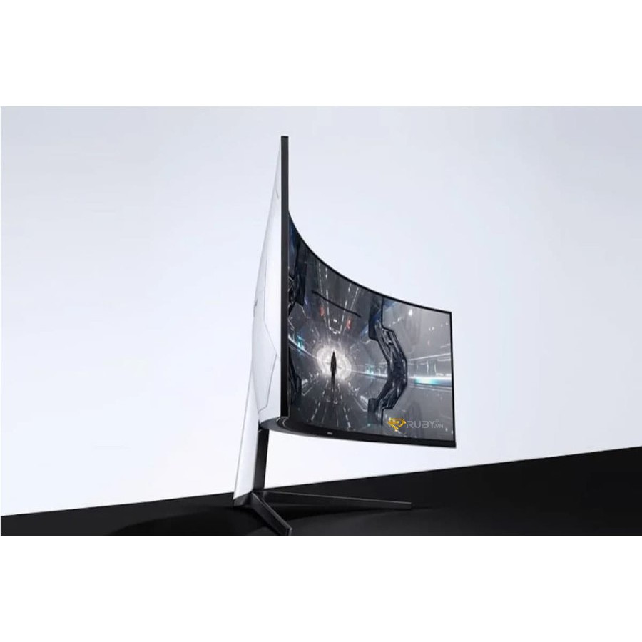Màn hình LCD 49'' Samsung Odyssey G9 LC49G95TSSEXXV DualQHD 240Hz G-Sync Cong Chính Hãng
