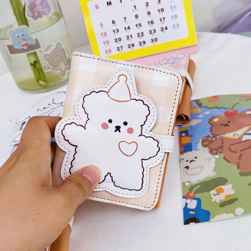 Ví nữ đẹp cầm tay mini ngắn nhỏ gọn nhiều ngăn bỏ túi thời trang hàn quốc dễ thương cute YR