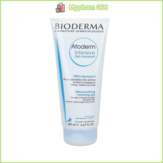 Gel Rửa Mặt Cho Da Khô Bioderma Atoderm Intensive Gel Moussant 200ml