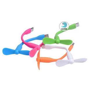 Quạt mini cổng USB uốn dẻo đa năng (màu ngẫu nhiên)