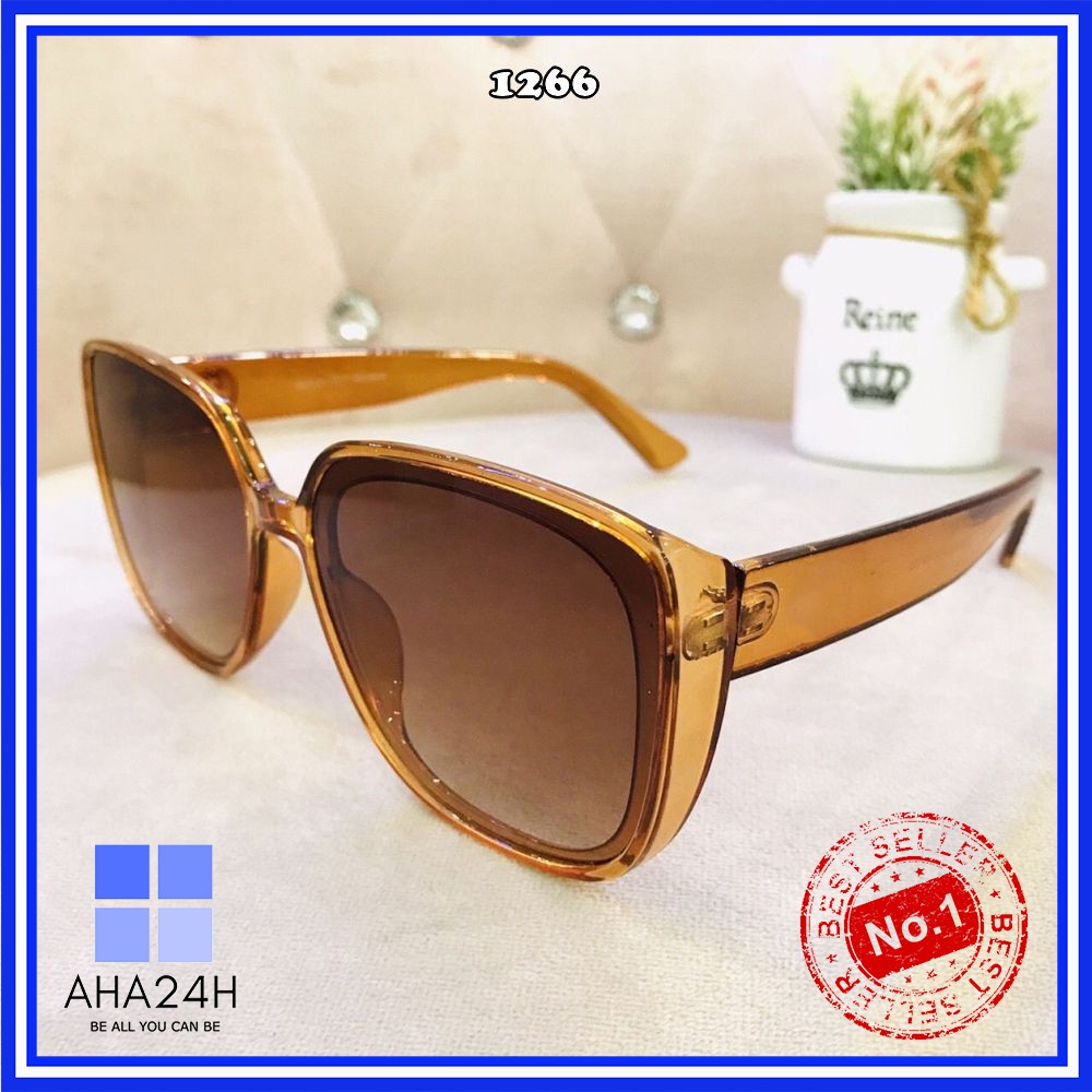 [Mã FARSSTGRE giảm 5K đơn bất kỳ] KÍNH MÁT NỮ GỌNG BẢN DÀY FORM TO SÀNH ĐIỆU AH1266 | BigBuy360 - bigbuy360.vn