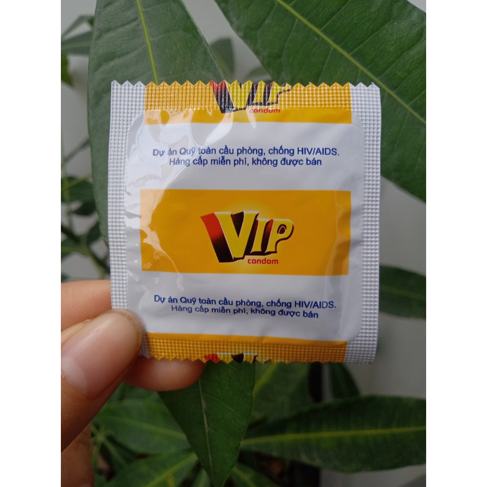 Bao cao su Vip hộp 3 cái