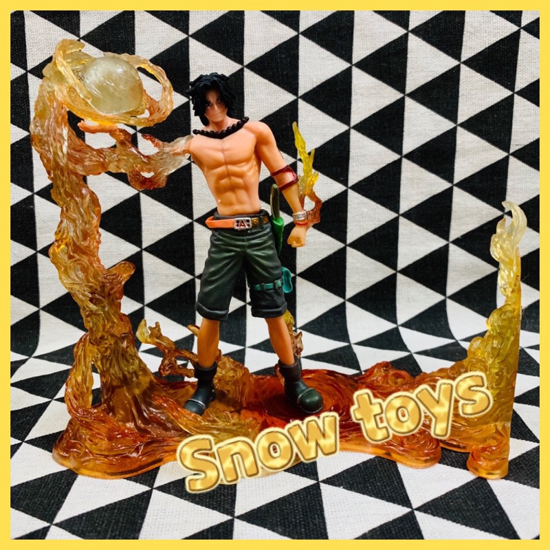 Mô hình One Piece - Ace vs Râu Đen - Ace vs Teach - Postgas.D.Ace vs Marshall.D.Teach