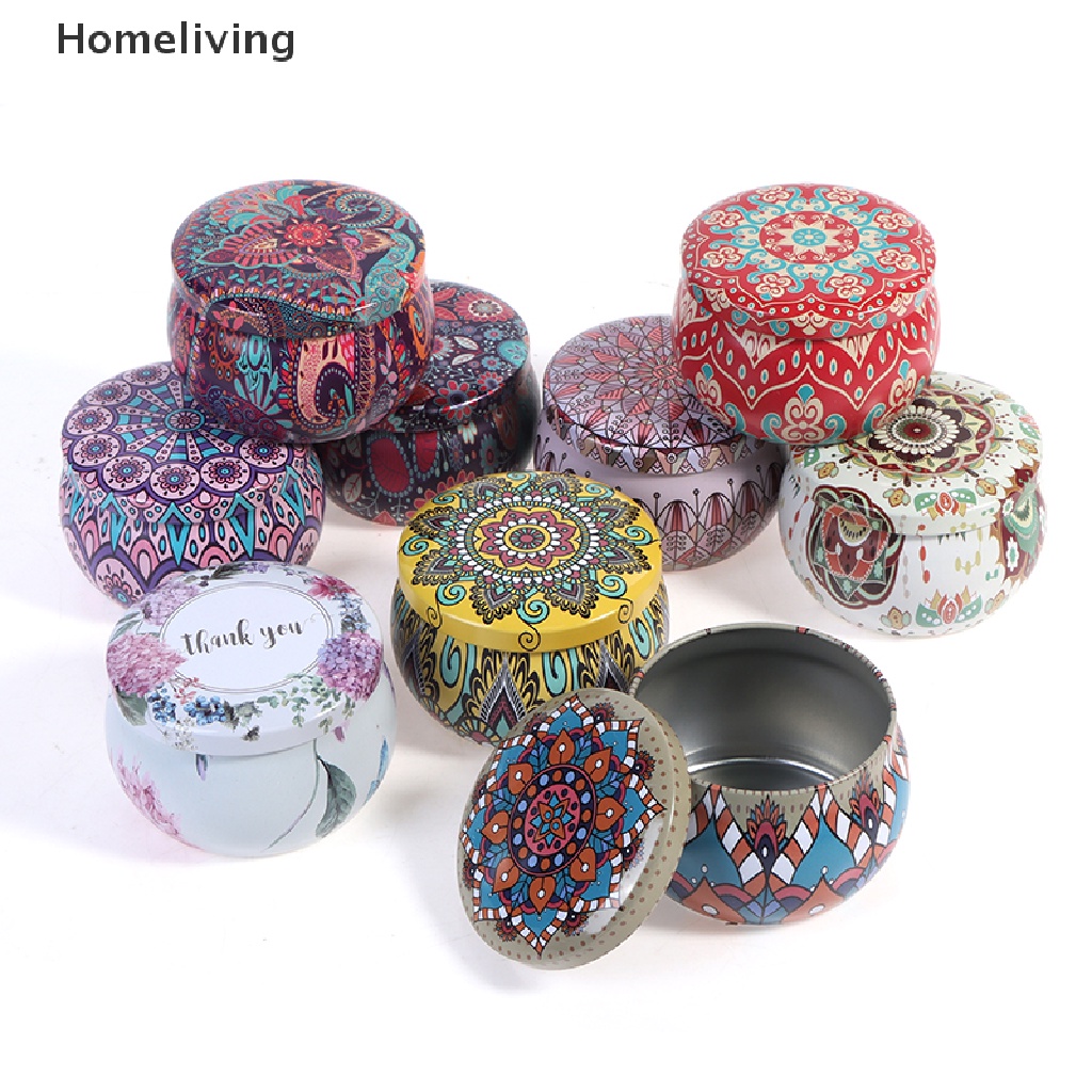 Hộp Thiếc Rỗng 4OZ Đựng Nến Tiện Dụng