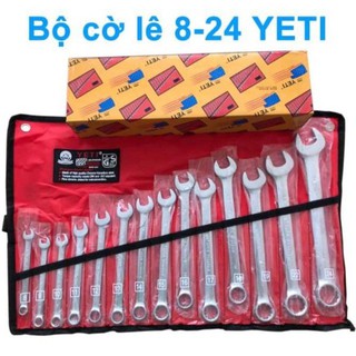 Bộ cờ lê yeti 14 chi tiết từ 8-24mm