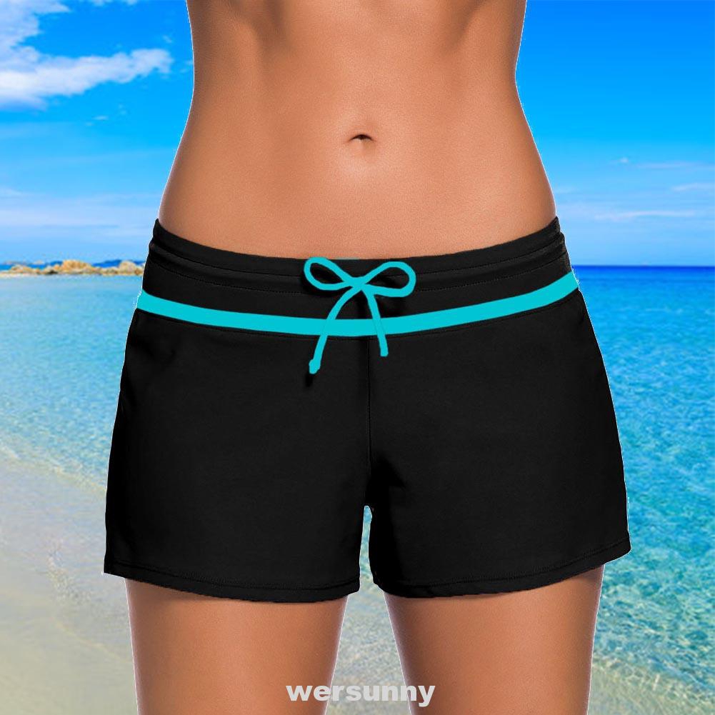 Quần Bơi Nữ Phối Dây Rút | BigBuy360 - bigbuy360.vn