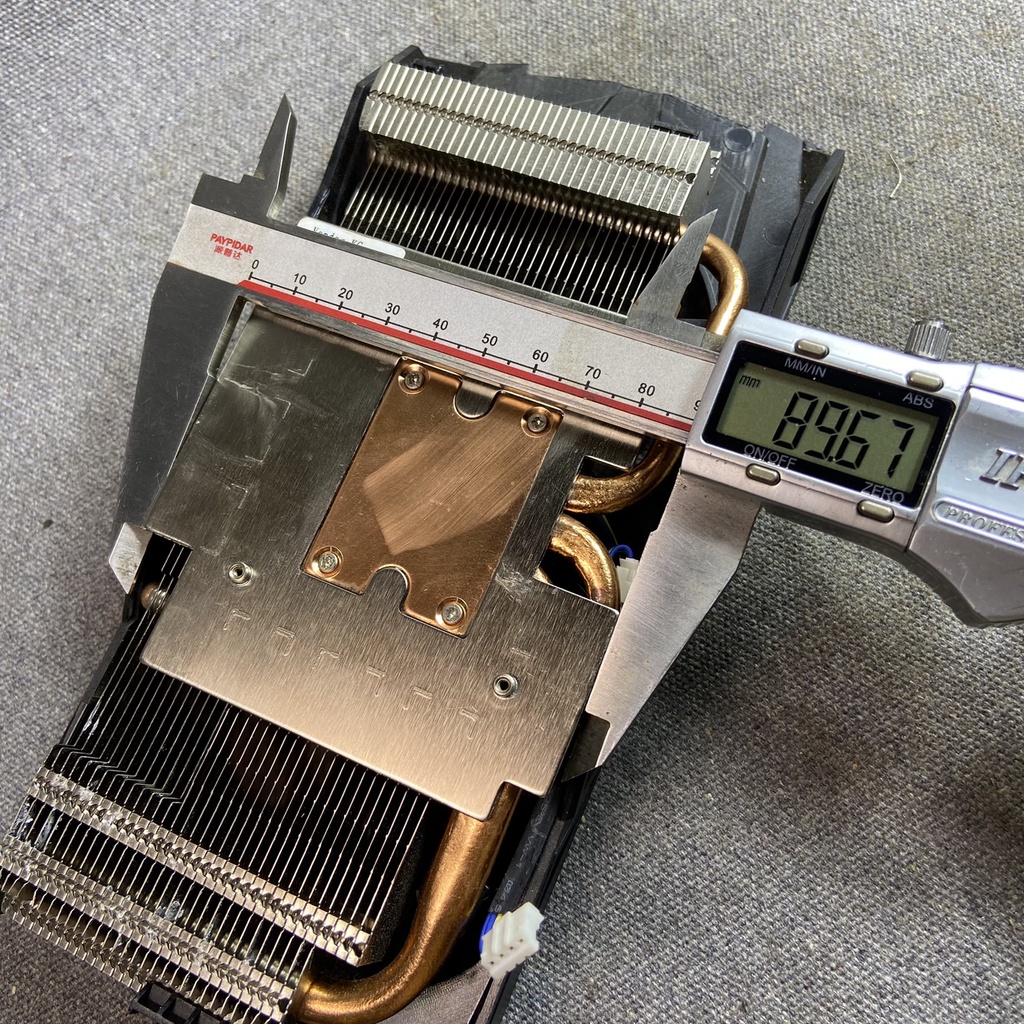 Quạt Tản nhiệt ASRock hàng tháo card màn hình, 2 quạt