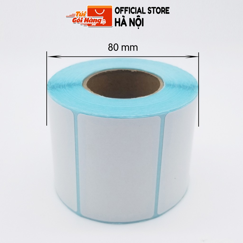 Giấy In Tem Nhiệt TUIGOIHANG Khổ 60x40mm Dạng Cuộn 600 Tem In Mã Vận Đơn Vận Chuyển Hàng