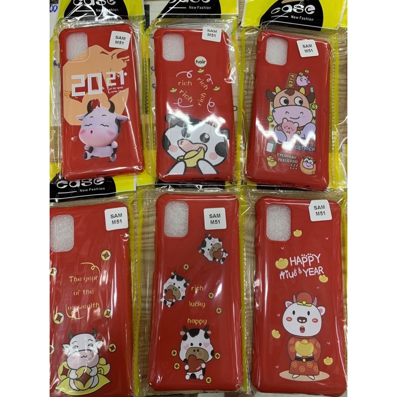 Ốp lưng Samsung A31, A51, A71, A50/A50S/A30S, M51, A70/A70S, A20S dẻo trâu Tết 2021