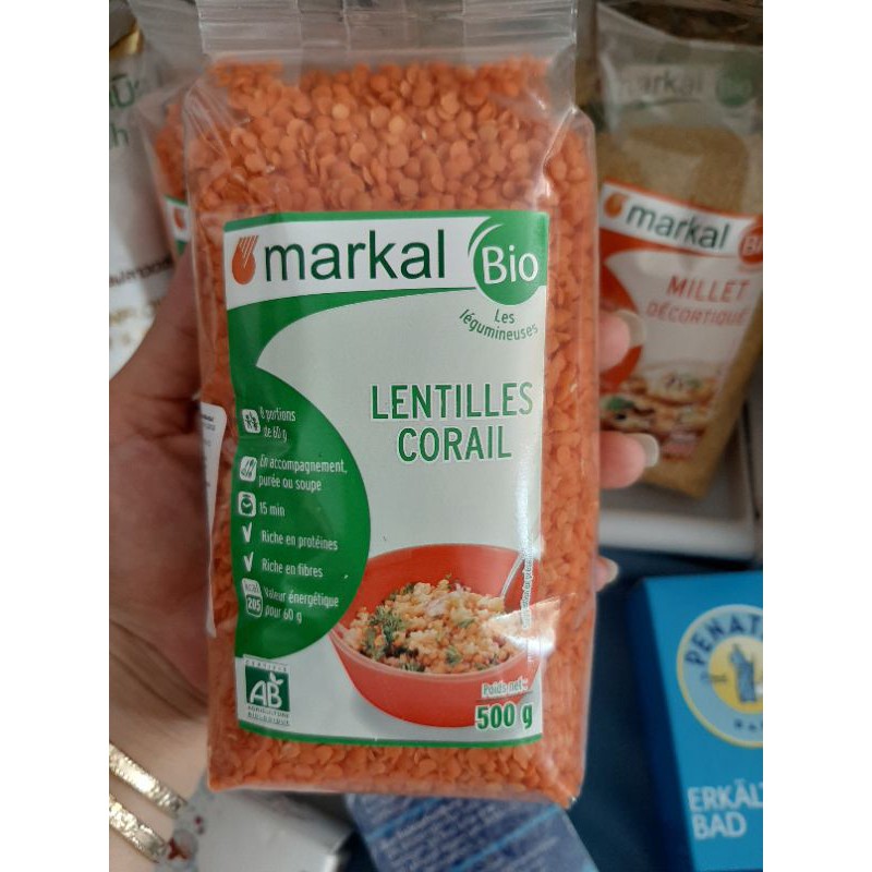 Đậu lăng đỏ san hô markal