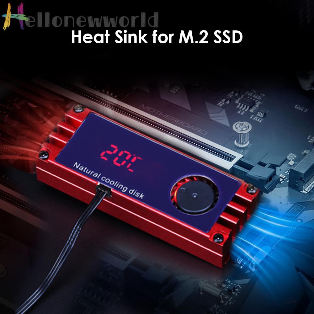 Quạt Tản Nhiệt Kỹ Thuật Số M.2 Ssd Kèm Quạt Tản Nhiệt