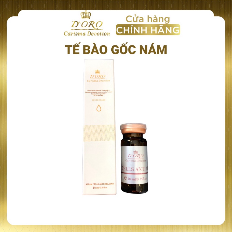 Tế Bào Gốc Nám DORO - Dưỡng Da - Làm Sáng Da - Mờ Nám, Tàn Nhang -Thu Nhỏ Lỗ Chân Lông - 10ml Màu Trắng [MUA SỈ TRẢ GIÁ]