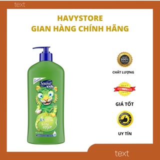 Sữa tắm gội suave kids mỹ 3in1 532ml