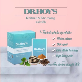 Dr.Hoy’s Bột Khử Mùi Hôi Nách Hôi Chân An Toàn Hiệu Quả
