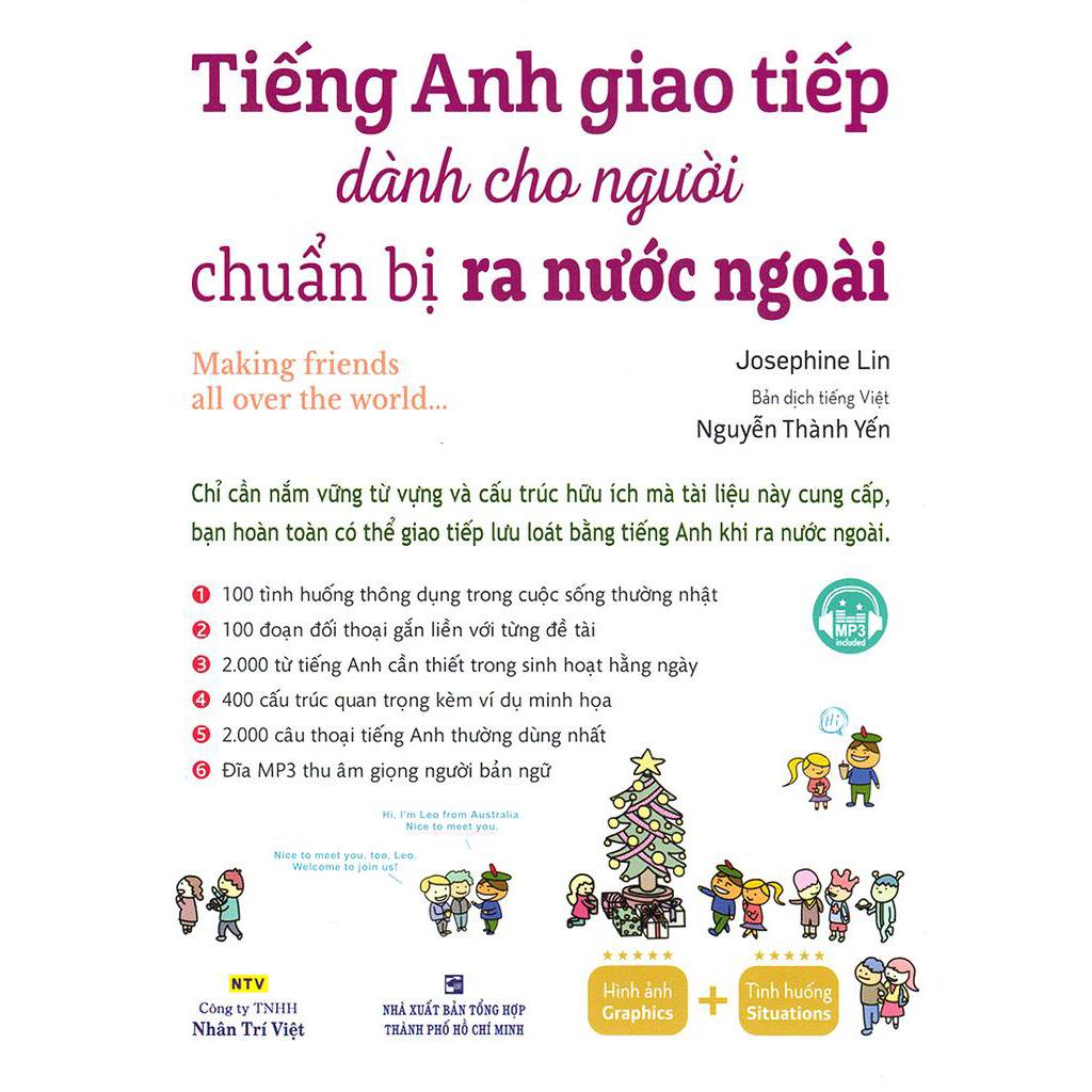 Sách Tiếng Anh Giao Tiếp Dành Cho Người Chuẩn Bị Ra Nước Ngoài (Tái Bản 2019)