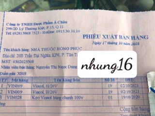 kẹo ngậm viacol