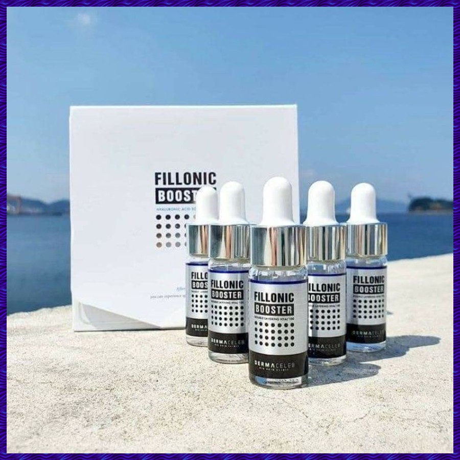 [HÀNG CHÍNH HÃNG]Tinh Chất Cô Đặc Ampoule Fillonic Booster HA 10ml -  Cấp Nước Hiệu Quả Căng Bóng Da