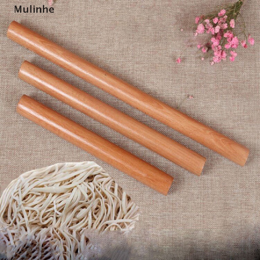 Con lăn gỗ làm bánh tiện lợi cho nhà bếp