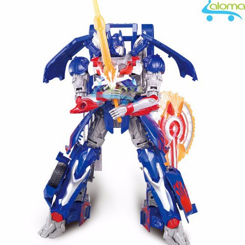 Robot biến hình ôtô Transformer cao 20cm mẫu Optimus Prime