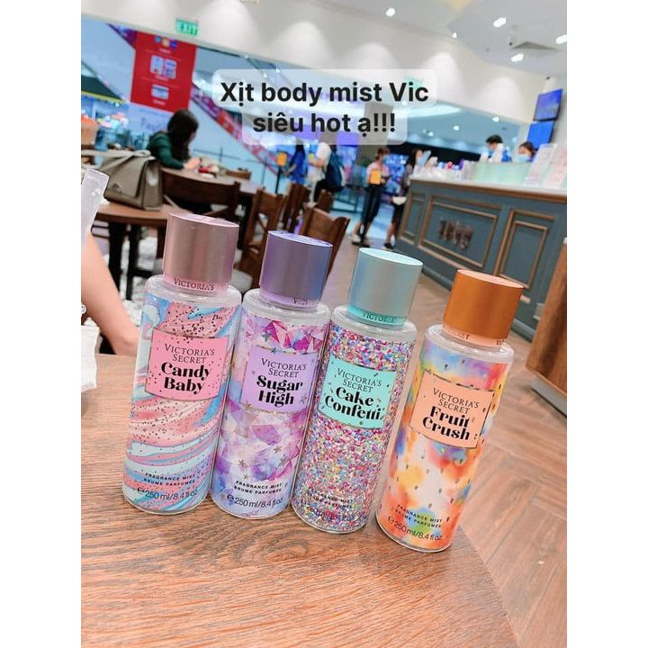 Xịt Thơm Body Mist Victoria Secret’s Fruit Crush (125ml)