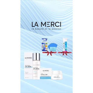 Combo giảm mụn, sạch da dung dịch bha 2% 100ml & kem dưỡng phục hồi hyalu b5