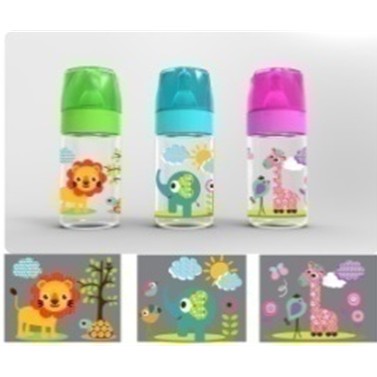 Bình sữa Thái Lan zoo cổ nhỏ 120ml