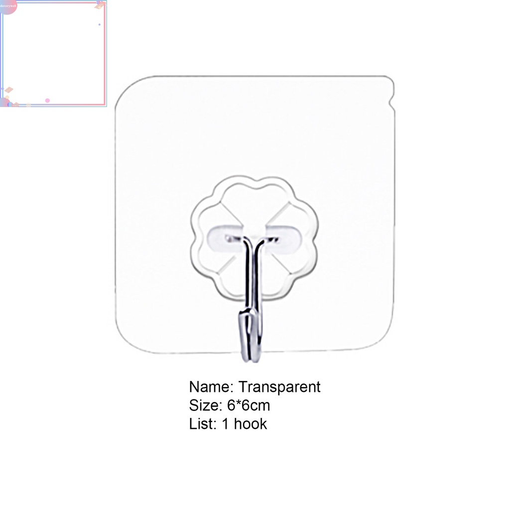 Móc treo đồ dán tường màu sắc đơn giản tiện dụng cho gia đình