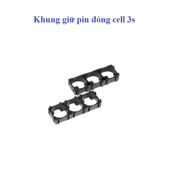 Cặp Khung đế pin 18650, Khung giữ cố định pin