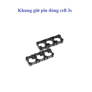 Cặp Khung đế pin 18650, Khung giữ cố định pin