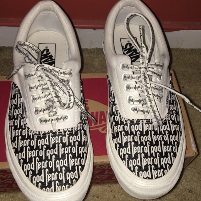 fog x vans era 95 marshmallow