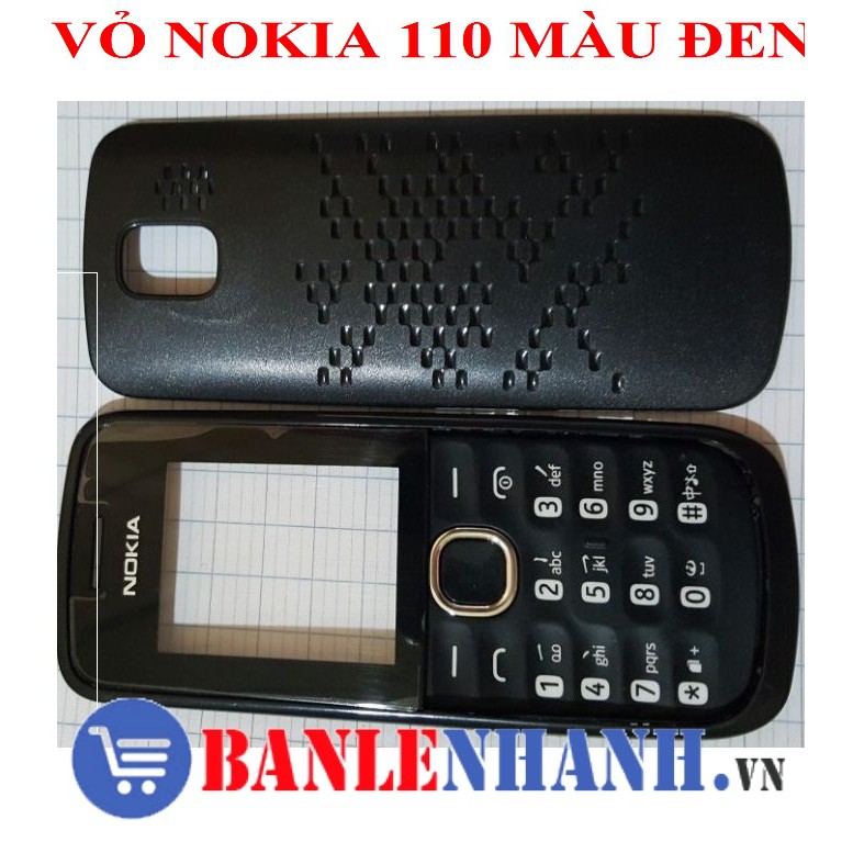 VỎ PHÍM NOKIA 110 MÀU ĐEN