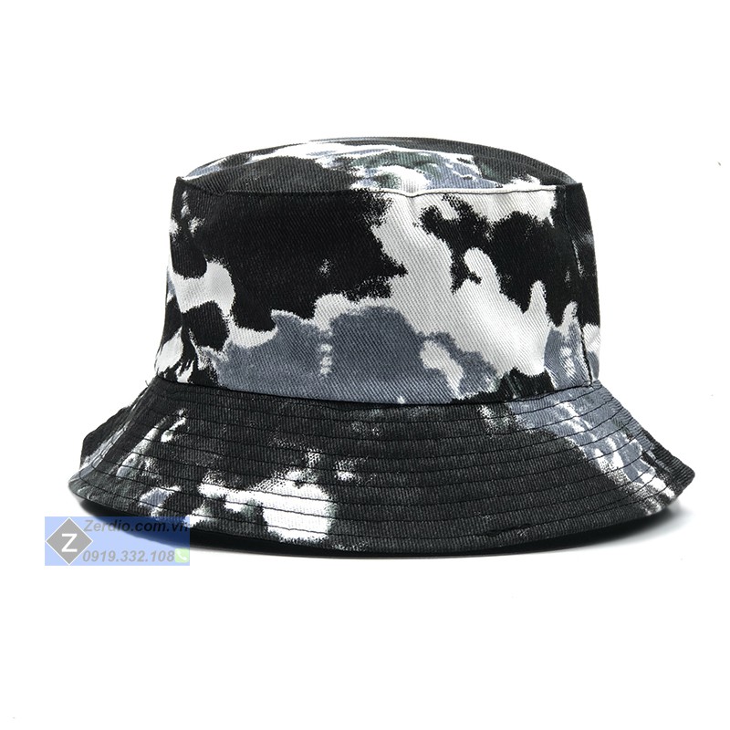 Mũ bucket 2 mặt họa tiết cá tính, chất liệu cotton cao cấp cho cả nam và nữ