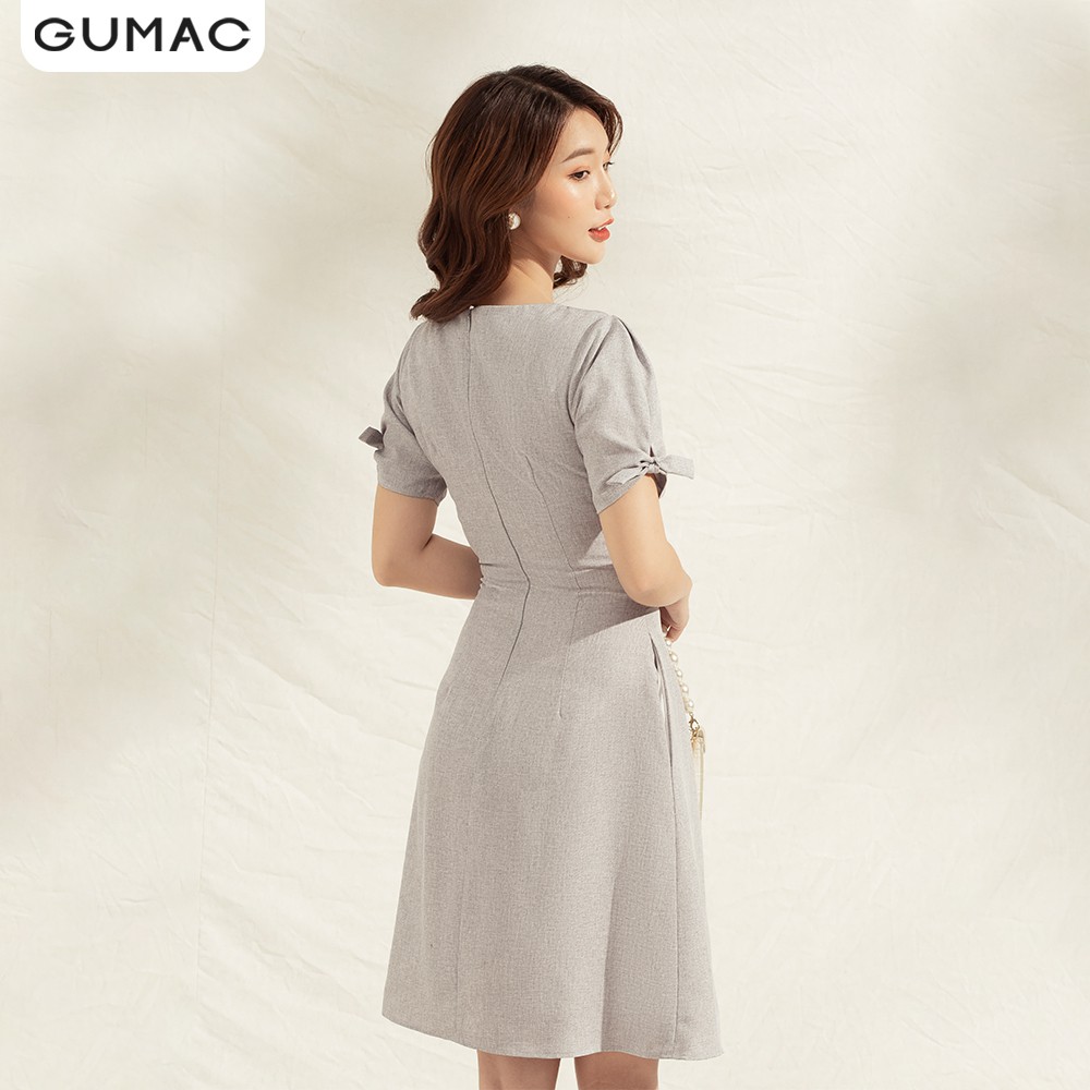 Đầm phối nơ ngực DA1185 GUMAC | BigBuy360 - bigbuy360.vn