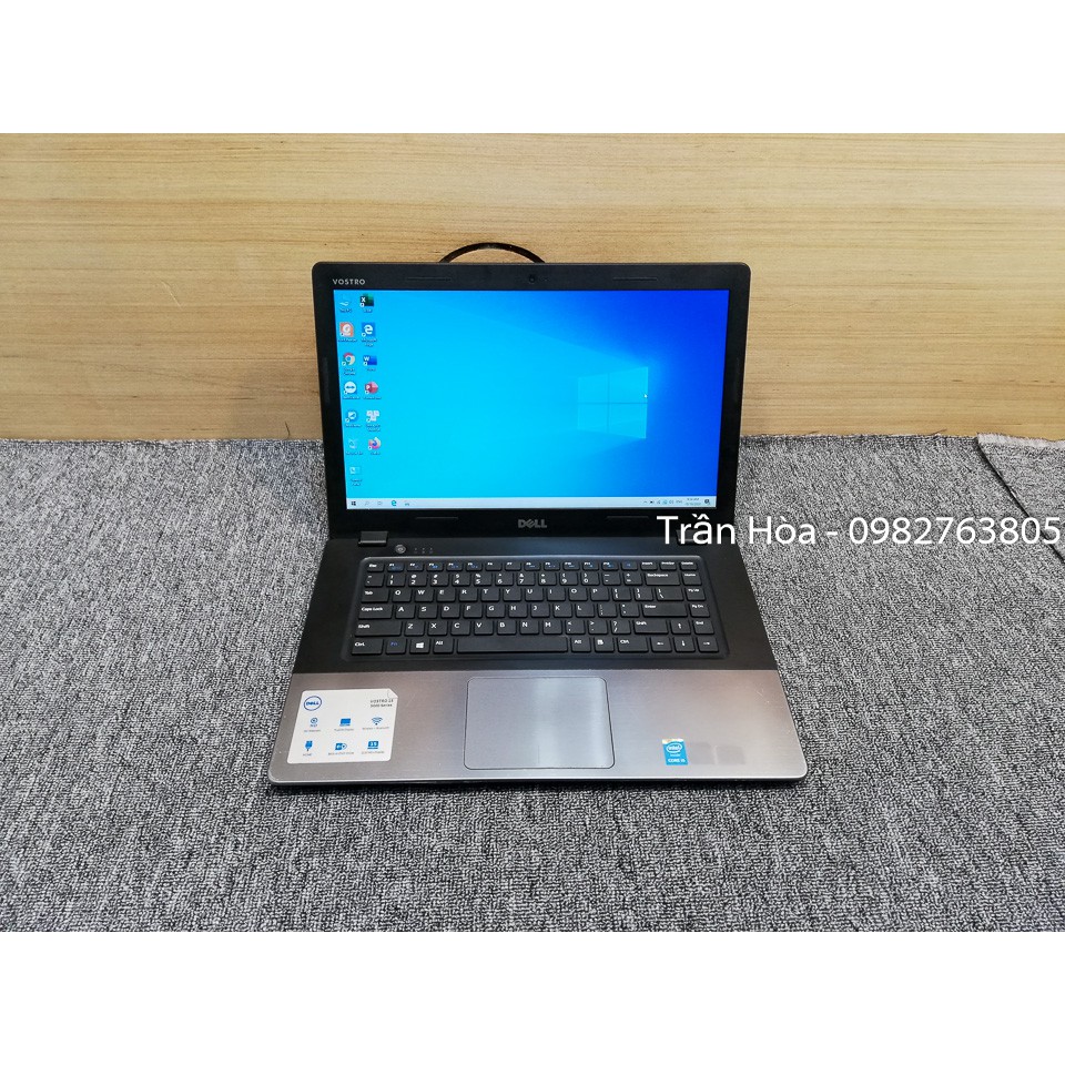 Laptop Dell Vostro 5560 - Core i5, Ram 4GB, ổ SSD 120GB, VGA rời Nvidia Geforce GT 630, màn hình 15.6, vỏ nhôm, mỏng nhẹ