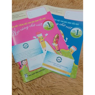 Vở luyện viết tiếng việt cho hs tiểu học - lớp 1 (cuốn)