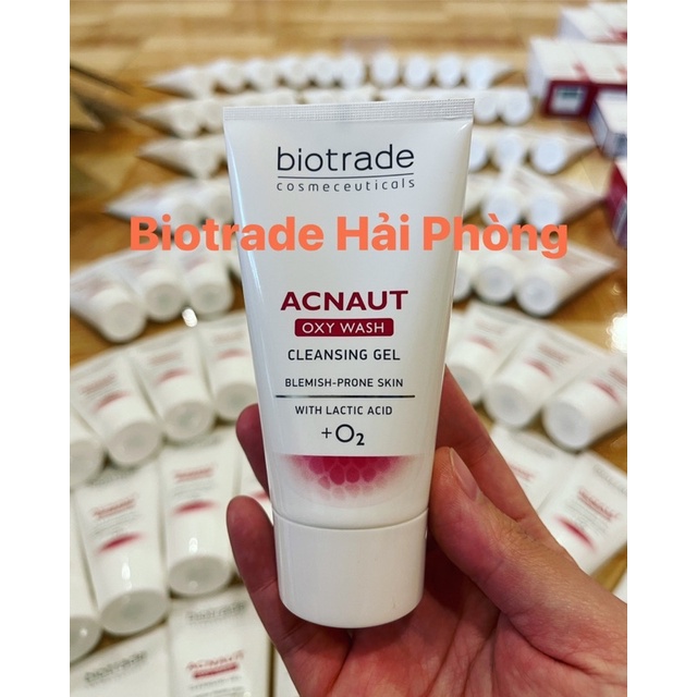 Sữa rửa mặt ngừa mụn Acnaut Oxy Wash
