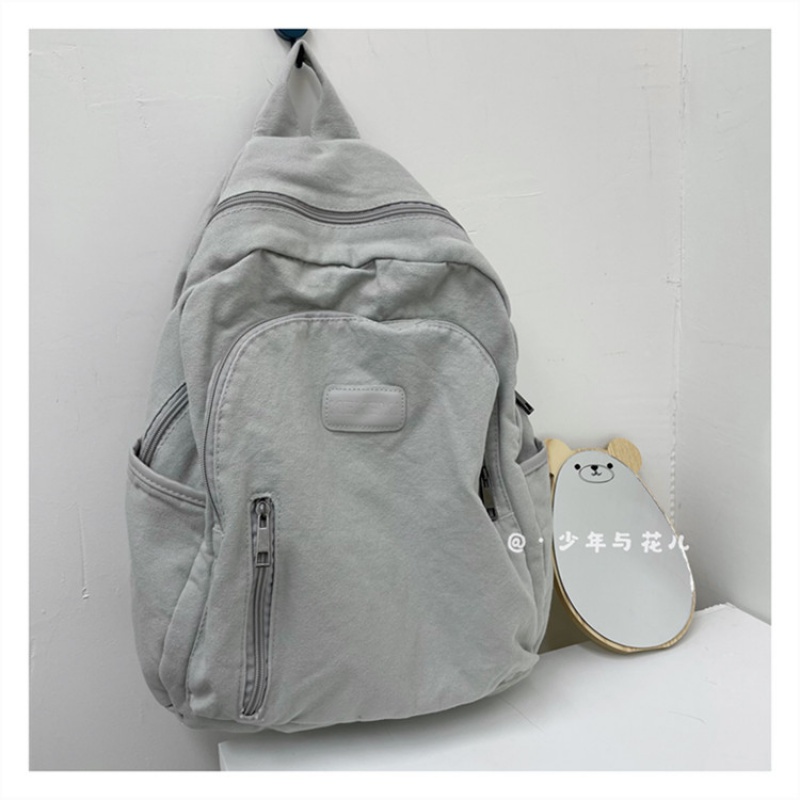 Ba Lô Vải Đi Học Phong Cách Nhật Bản Cho Nữ