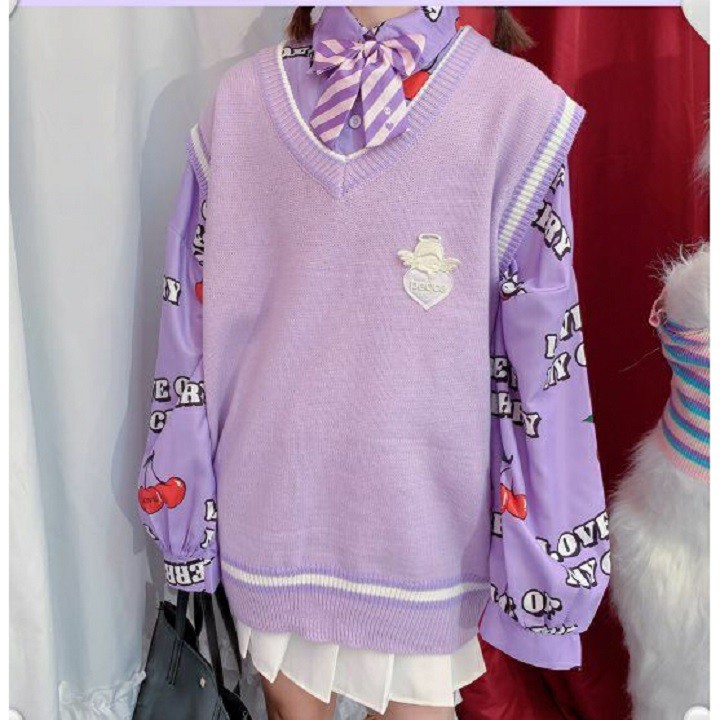 Áo len sát nách logo Mã: AK2473 | BigBuy360 - bigbuy360.vn