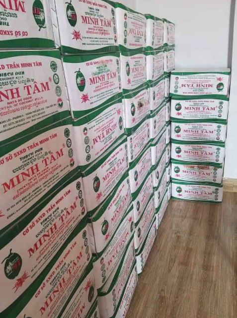 1kg thạch dừa ép khô Minh Tâm tặng kèm hương