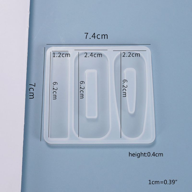 Khuôn Nhựa Dùng Tạo Hình Kẹp Tóc Hình Cầu Vồng Độc Đáo