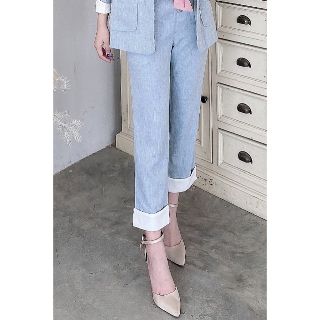 Quần âu xuông cạp liền 3 cục - 20Again | BigBuy360 - bigbuy360.vn