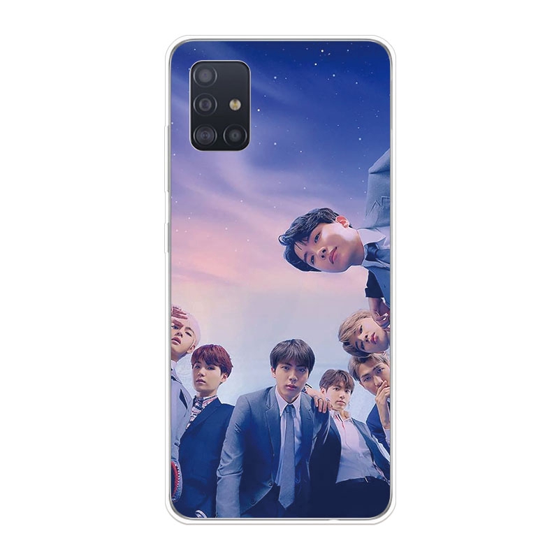 Ốp lưng Samsung Galaxy A11 A21 A21S A31 A51 A71 TPU mềm Case BTS