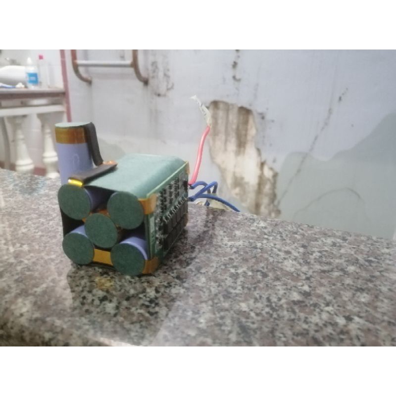Khối Pin Makitachọt 3S2P 12,6V mạch nằm ngang