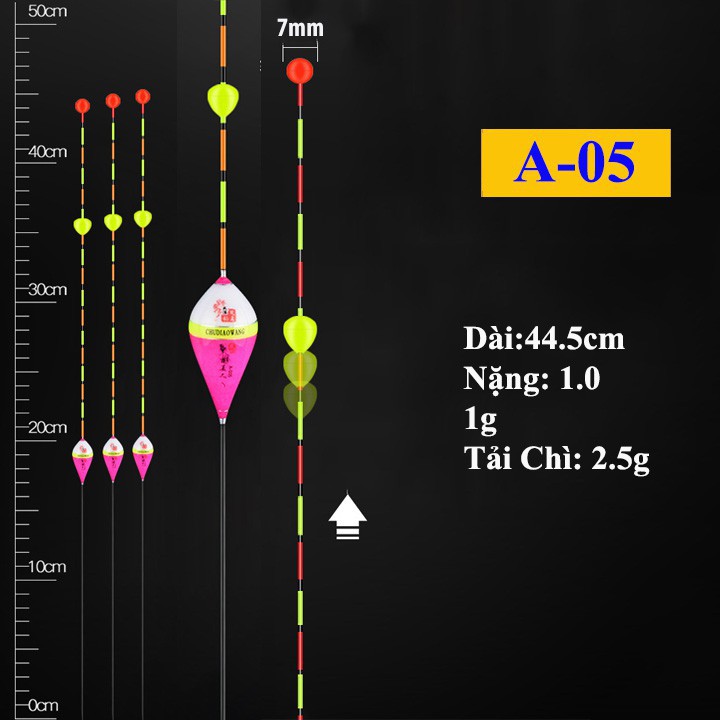Phao Câu Đài chống sóng, phao Nano câu đài hàng hót 22