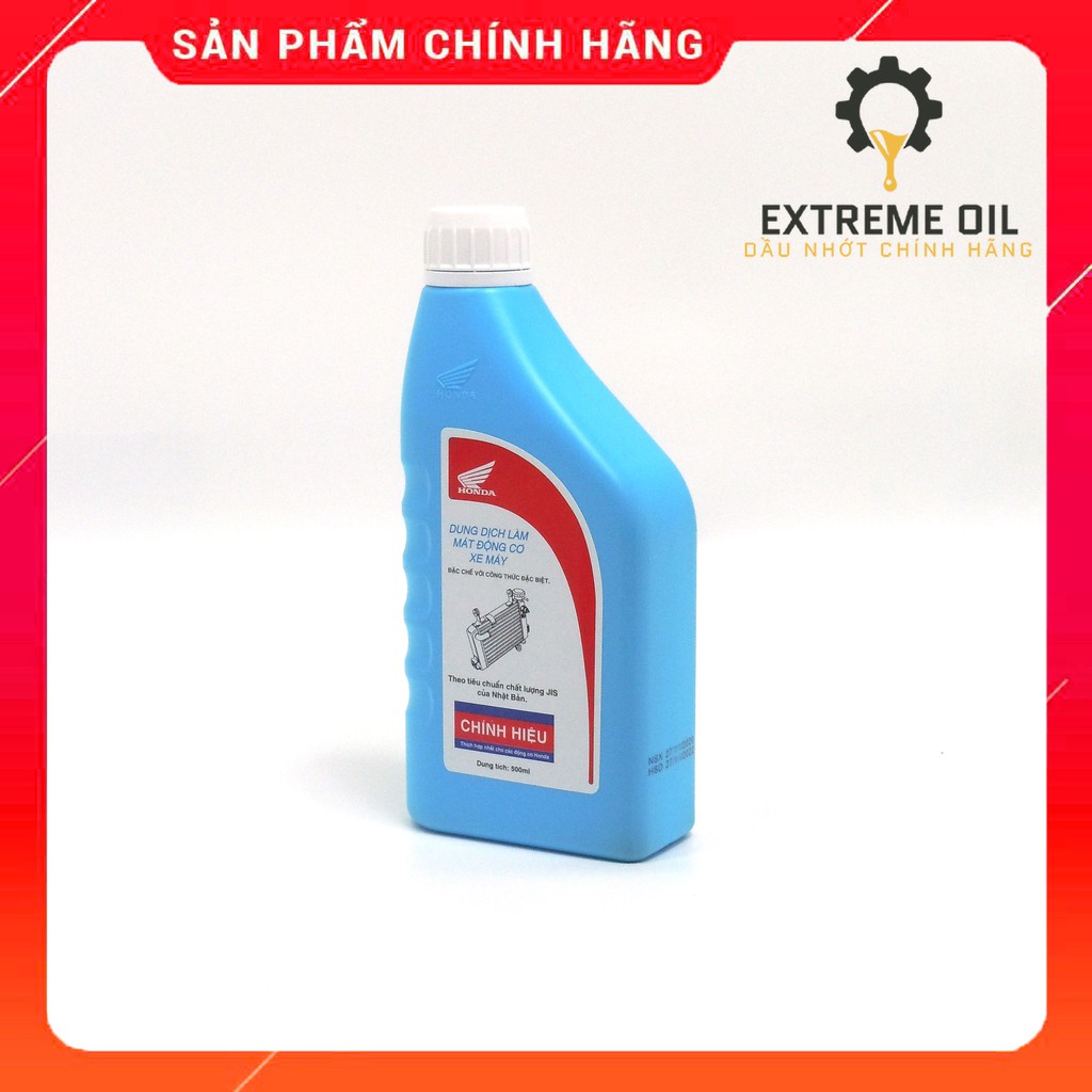 Nước mát xe máy Honda Pre-mix Coolant, dung dịch làm mát động cơ eXtreme Oil