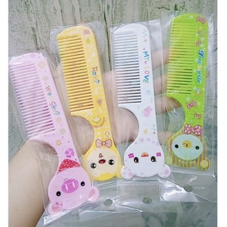 🌺 Set 10 lược Cán Nhỏ, HÌNH MÈO dễ thương(Dài 14cm)