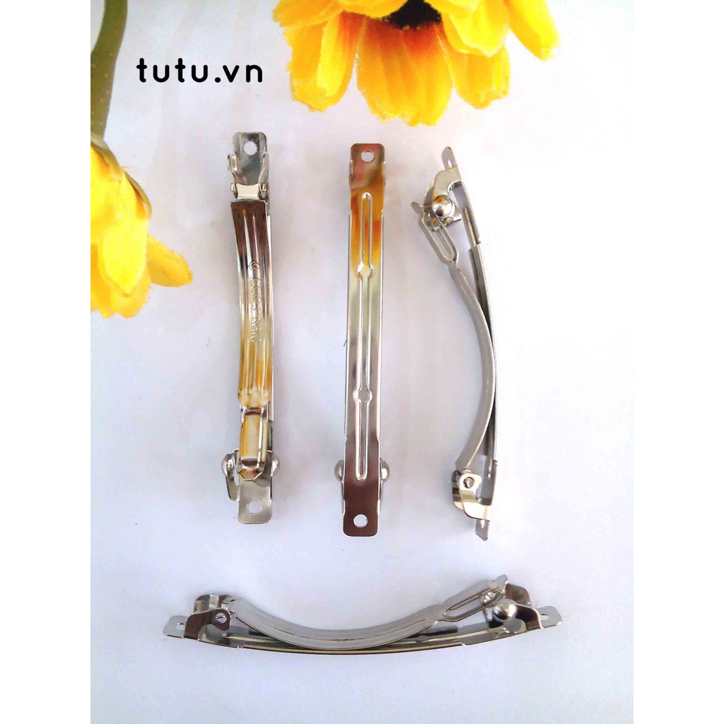 KẸP HAI THANH MẢNH 6*0,5CM CLIP PARIS XK60-004 XƯƠNG KẸP PHỤ KIỆN TÓC DIY HANDMADE