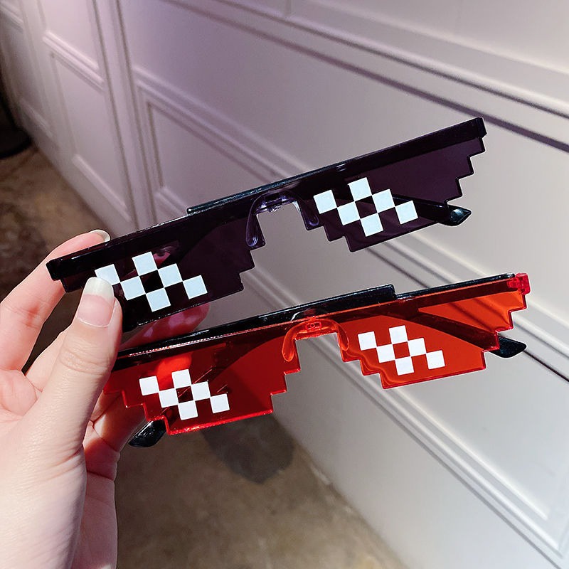 Kính Thug Life Loại 6 chấm - KÍNH MÁT CỰC NGẦU MINECRAFT Mẫu mới Hot Trend