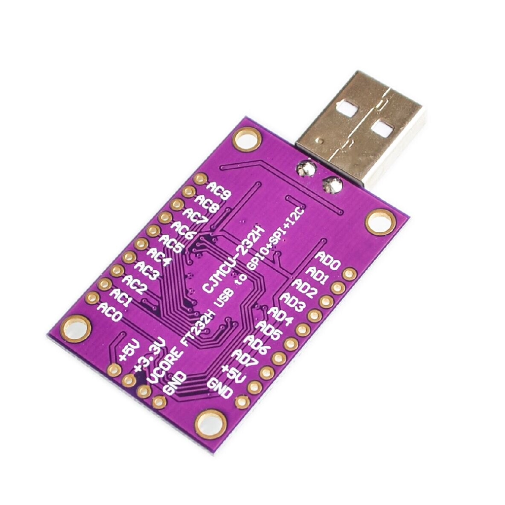 Bảng mạch tiếp hợp tốc độ cao ft232h kết nối USB và UART / I2C đa dụng