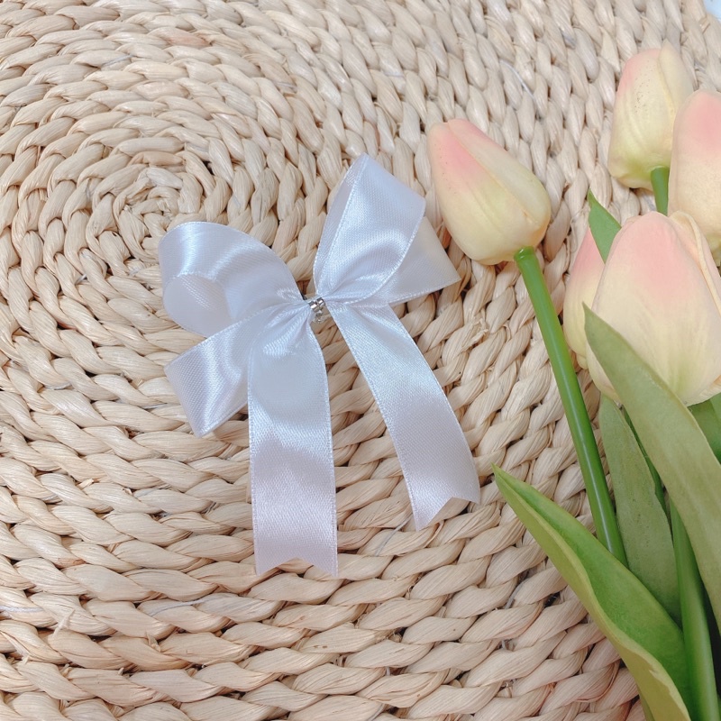 SET 25 Nơ đủ màu ngẫu nhiên  ruy băng lụa to 8 cm trang trí quà tặng